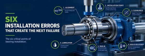 Six installation errors that create the next failure.